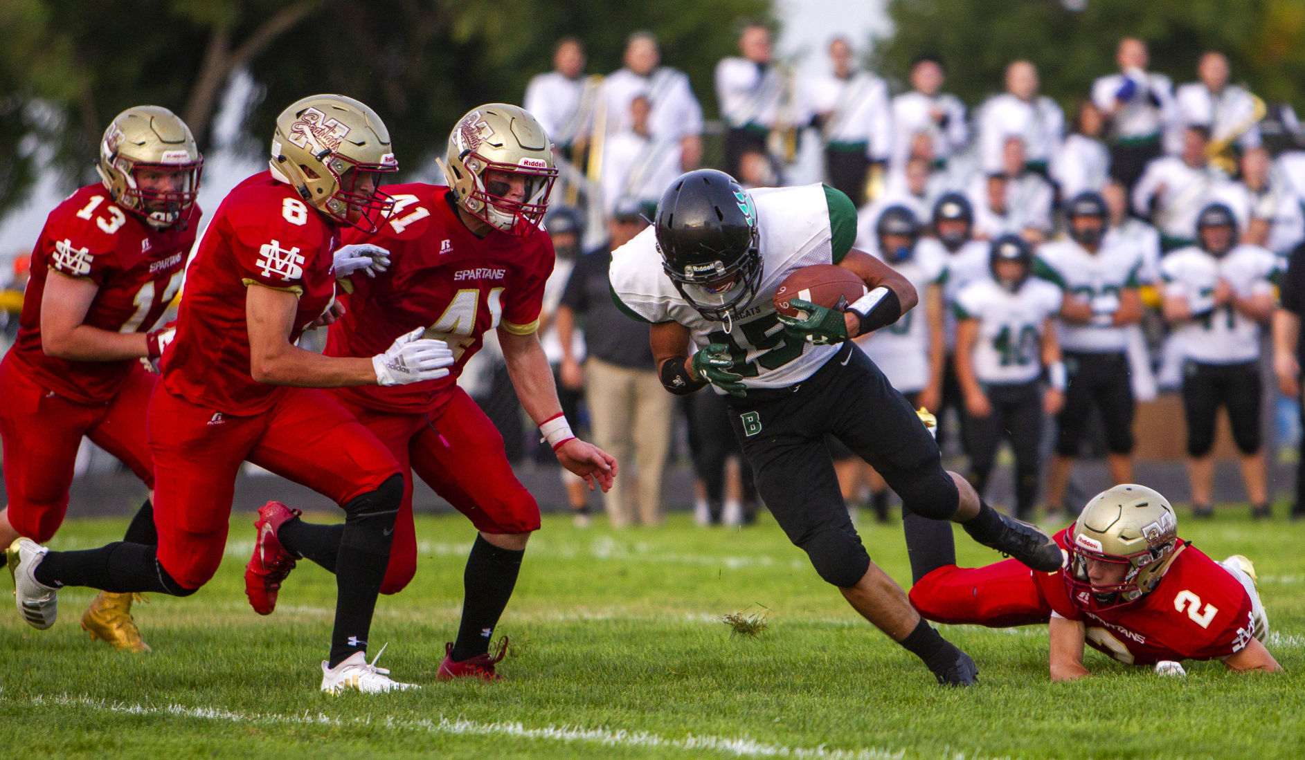 Minico vs Burley football